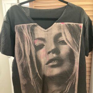 Vintage inspired Kate Moss T-shirt L/XL